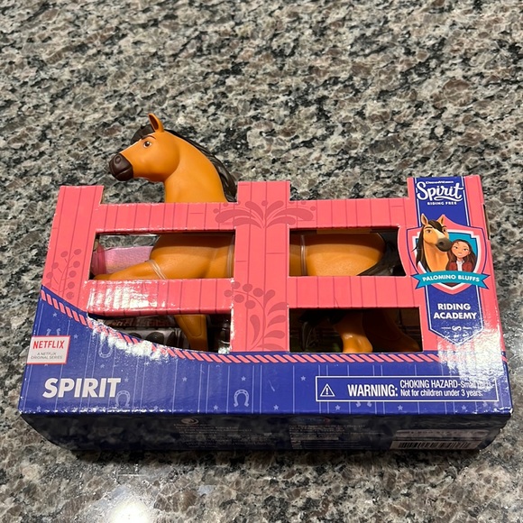 Dreamworks Other - New dreamworks spirit riding free palomino bluffs riding academy spirit horse